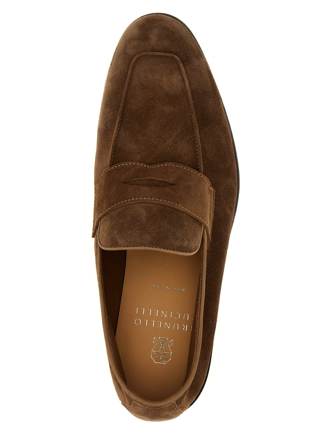 Suede Loafers Brown