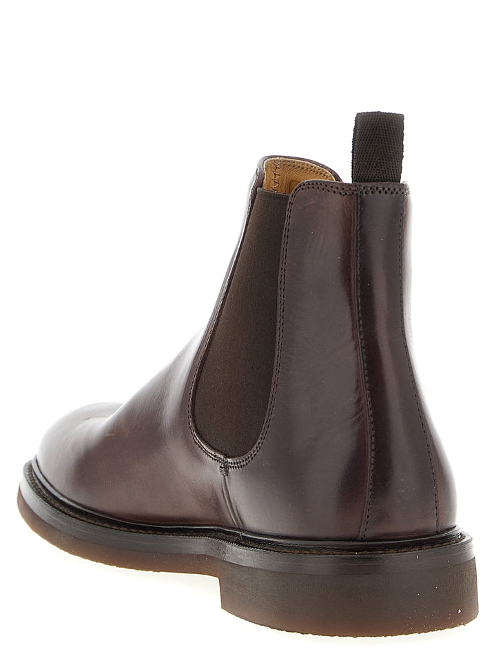 Brunello Cucinelli Chelsea Ankle Boots Boots and Ankle Boots - Brown | 1b362ef93bf469c80081b691ffedcd8bb30c6fab