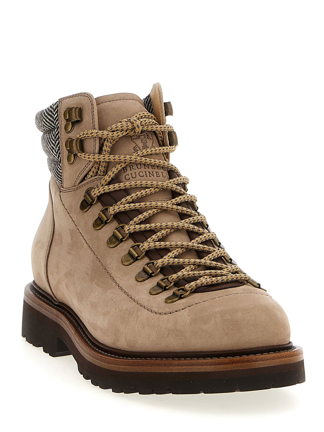 Brunello Cucinelli Mountain Boot Boots and Ankle Boots - Beige | 75443e52c7d784ca582d2e35e590e882b279a4b7