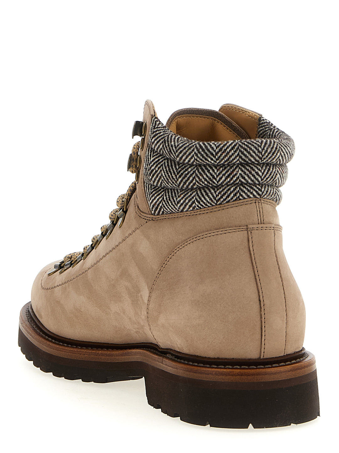 Brunello Cucinelli Mountain Boot Boots and Ankle Boots - Beige | d5a803eef7357d4fae3b3e5a6982eac380ec4357