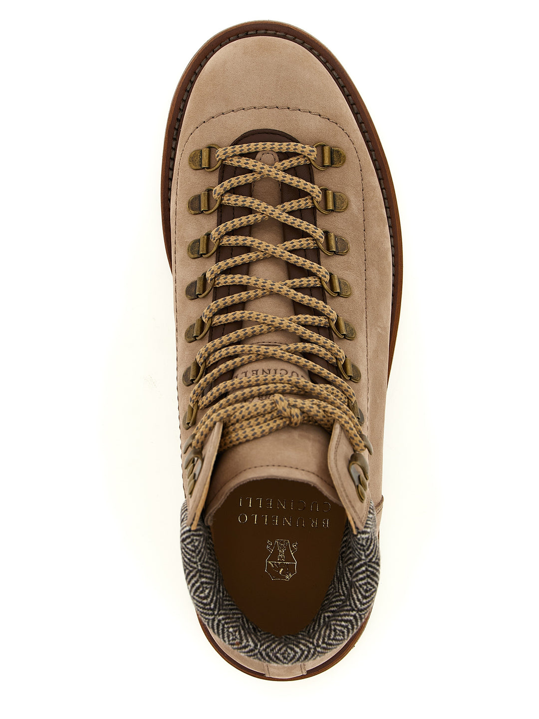 Brunello Cucinelli Mountain Boot Boots and Ankle Boots - Beige | e8a12b63aacd0950b6e5ede9f046a0654869b1a3