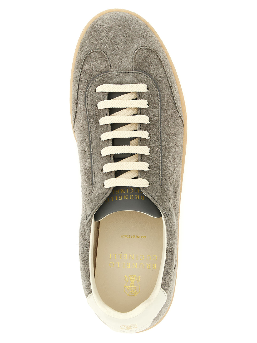 Brunello Cucinelli Suede Sneakers - Gray | 6ef1c01acaea27f06ccc70819ff7951cddd6d5db
