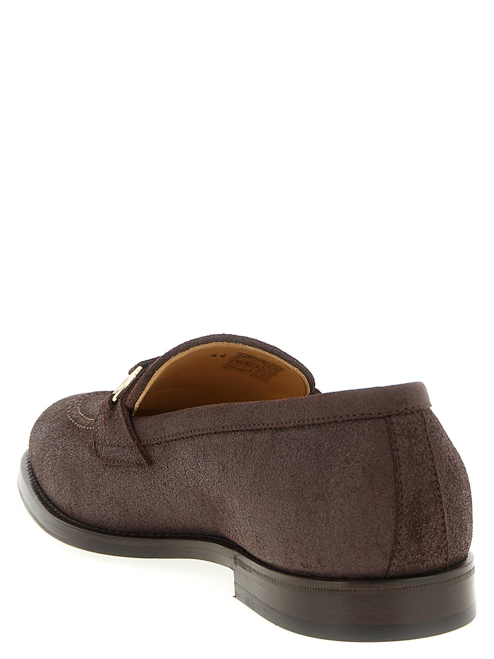 Brunello Cucinelli Penny Loafer Loafers - Brown | f53efd587653302c06e24f3f37e16c44354743c2