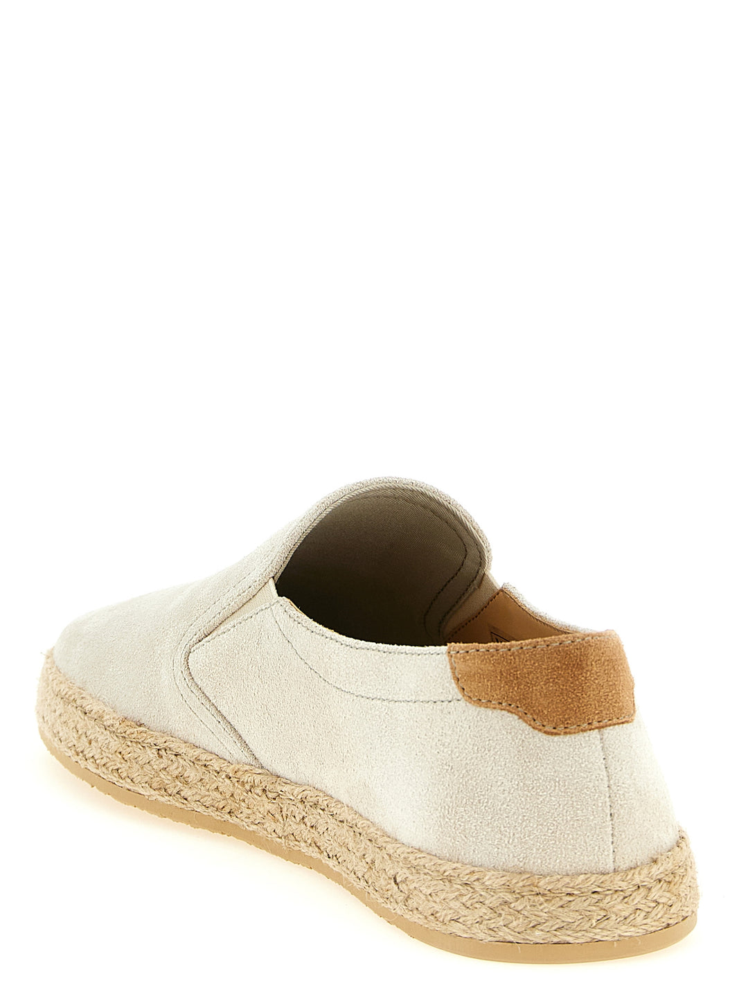 Brunello Cucinelli Suede Espadrilles Flat shoes - Gray | c6d94840b346efcae5582b34c25f44adea3310ed