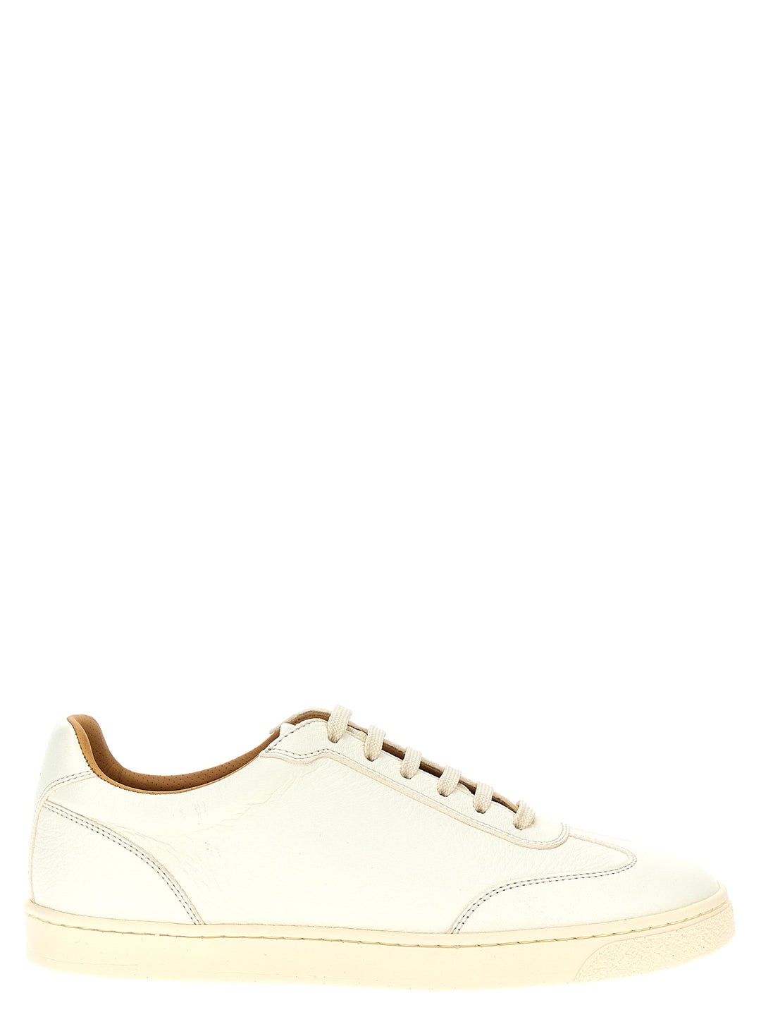 Leather Sneakers White