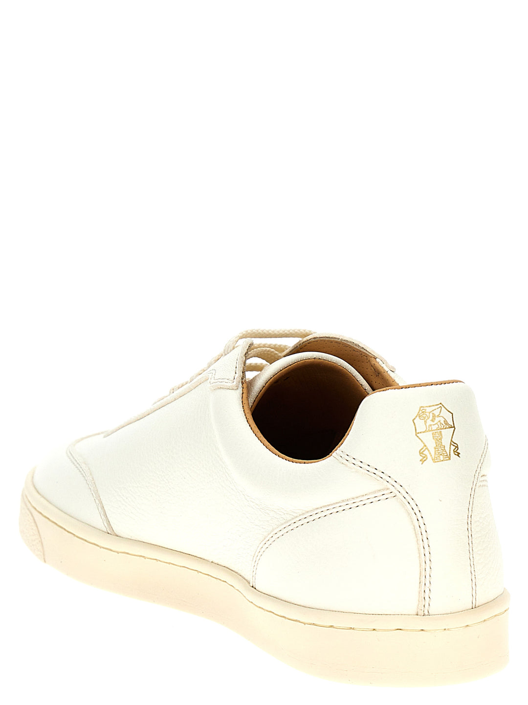 Leather Sneakers White