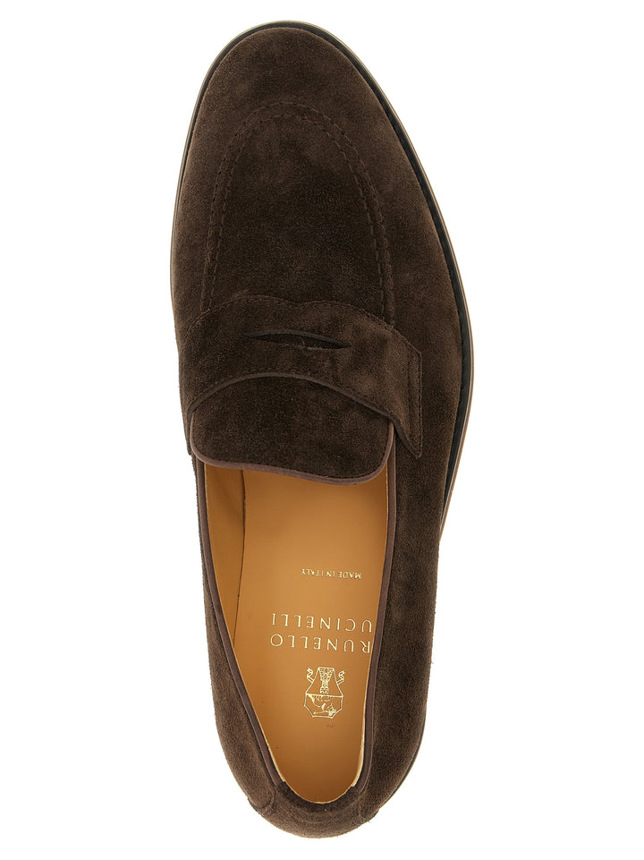 Brunello Cucinelli Penny Loafer Loafers - Brown | 1f427bf8038c15d8fc55b7ab9989746f44e4046c