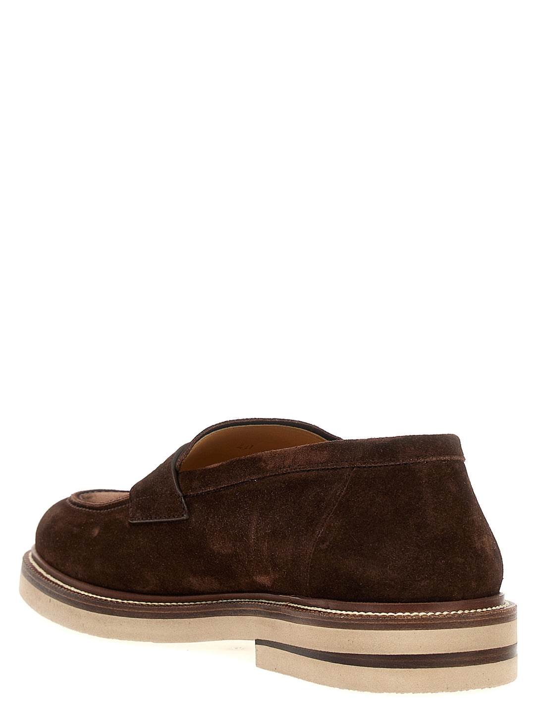 Suede Loafers Brown