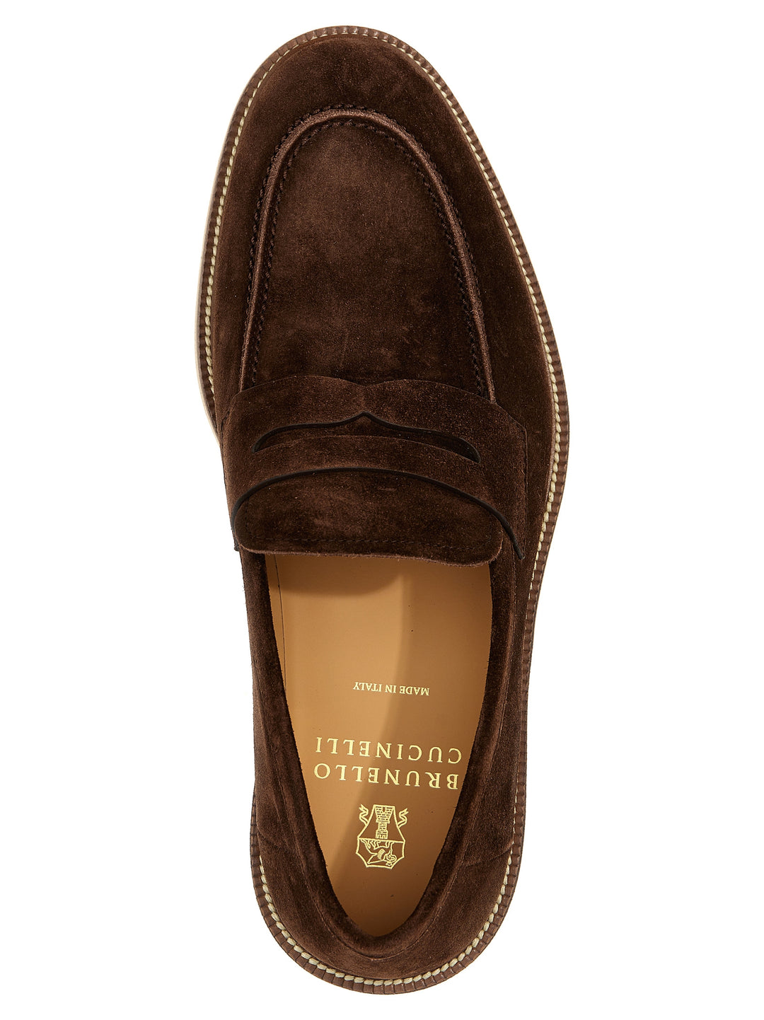 Suede Loafers Brown