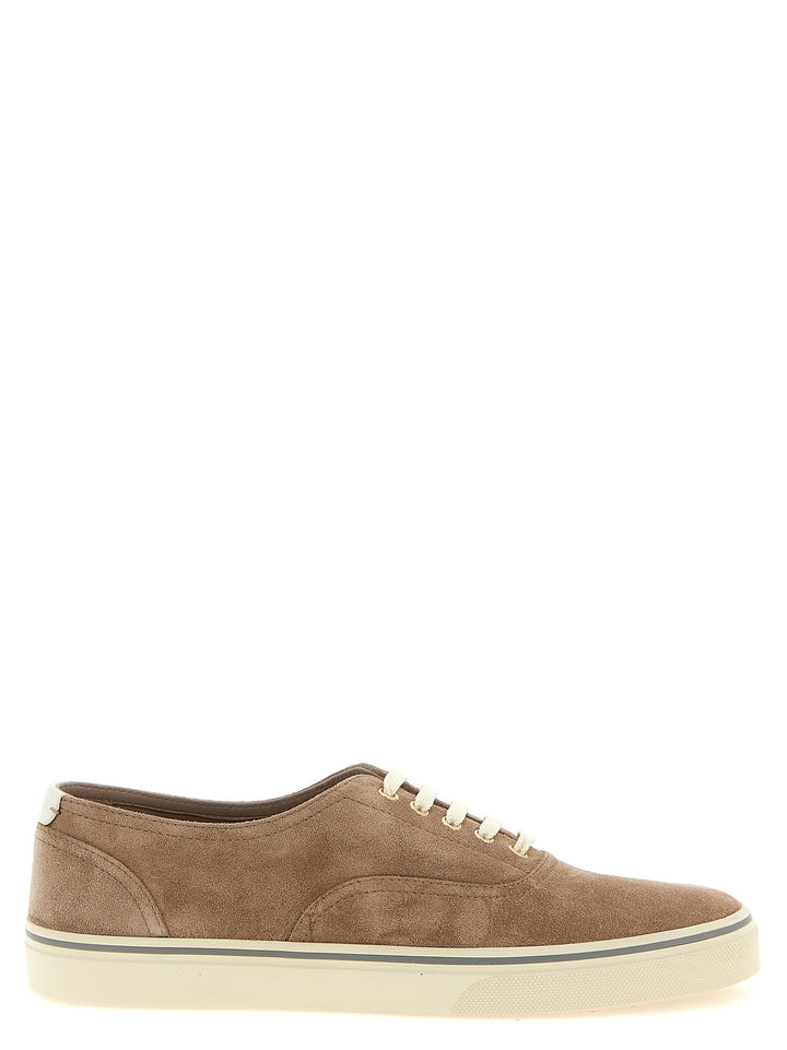 Brunello Cucinelli Suede Sneakers - Beige | b5babace0f570c70aa44d8d66a39006666b728ee