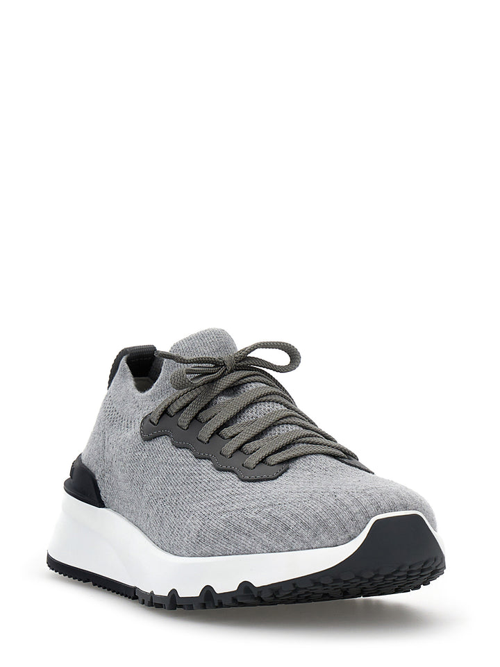 Knitted Sneakers Gray