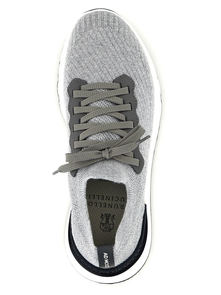 Knitted Sneakers Gray