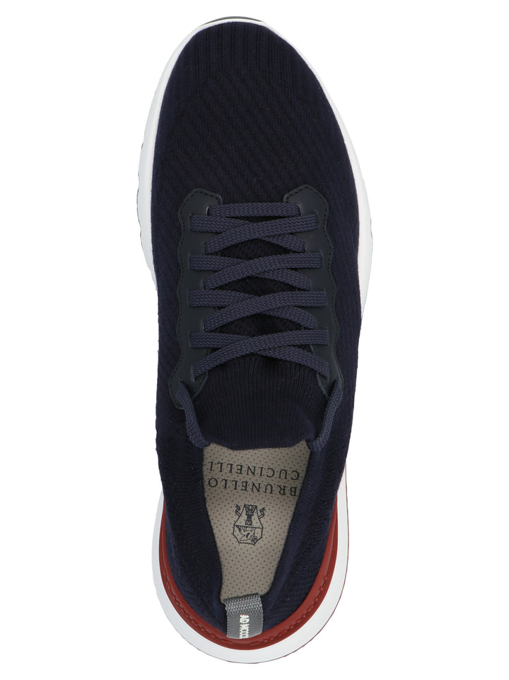 Brunello Cucinelli Runners Sneakers - Blue | fa8e71e3eb0b09cbce6d29dd52af0b181c250539
