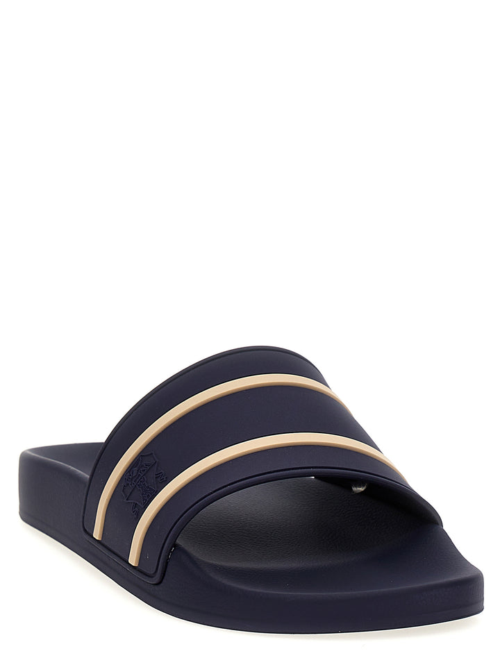 Rubber Slides Sandals Blue