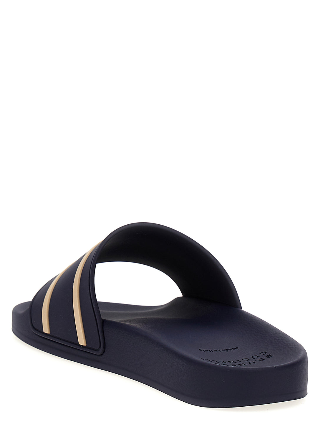 Rubber Slides Sandals Blue