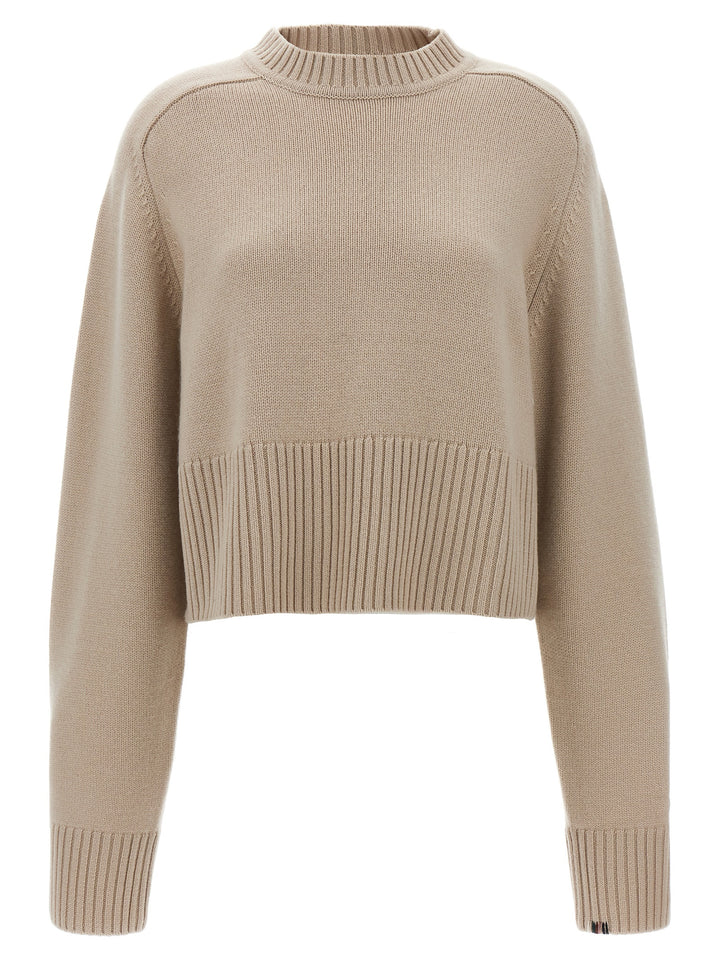 N°256 Judith Eggshell Sweater, Cardigans Beige