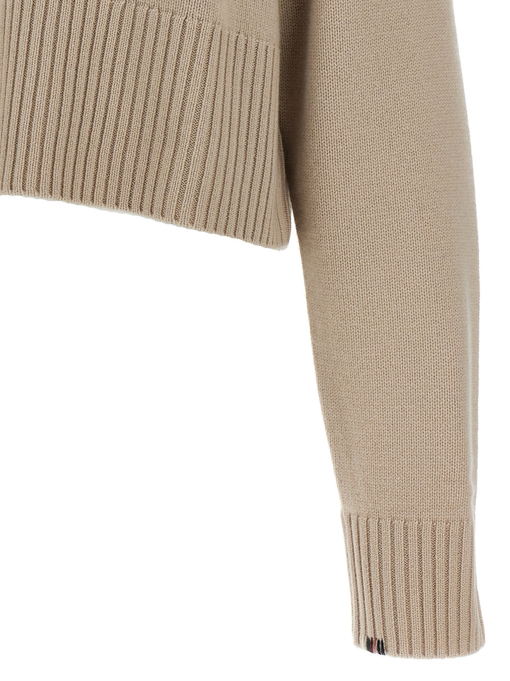 N°256 Judith Eggshell Sweater, Cardigans Beige