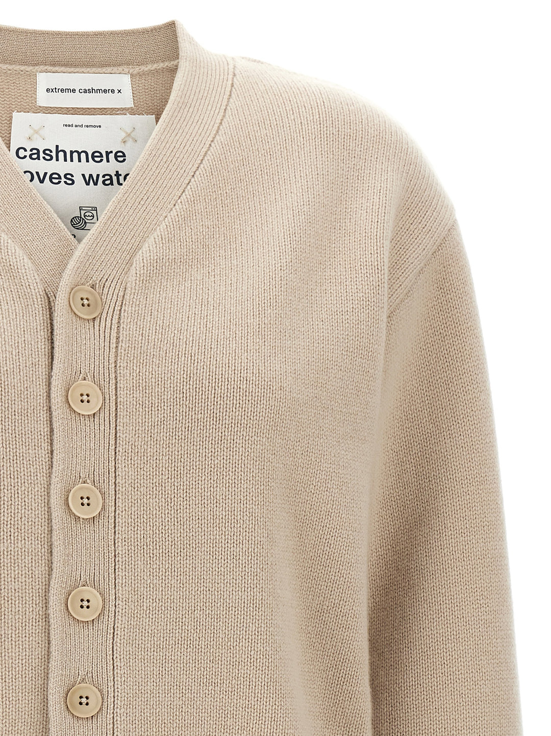 N°309 Clover Eggshell Sweater, Cardigans Beige