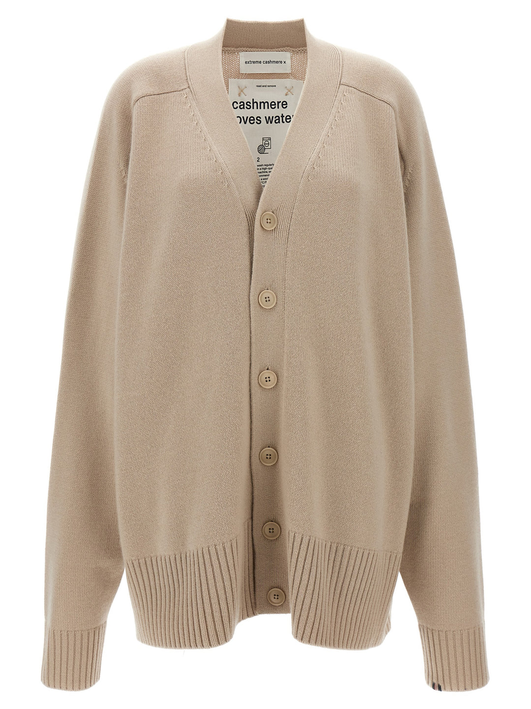 N°378 Taurus Eggshell Sweater, Cardigans Beige