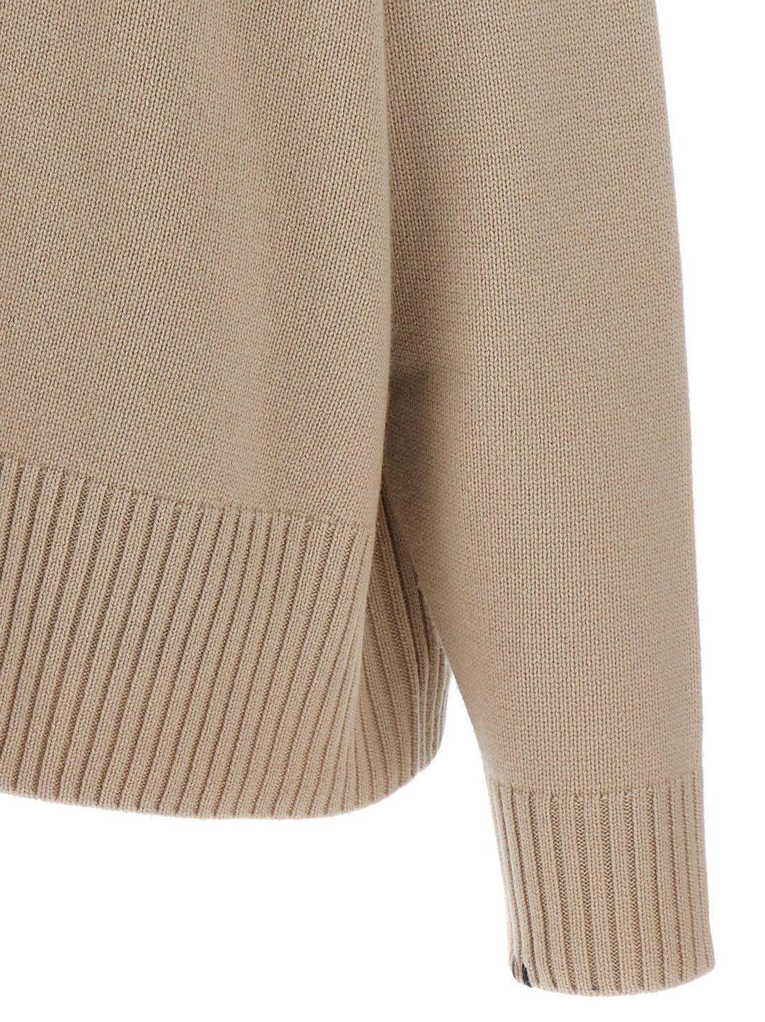 N°378 Taurus Eggshell Sweater, Cardigans Beige