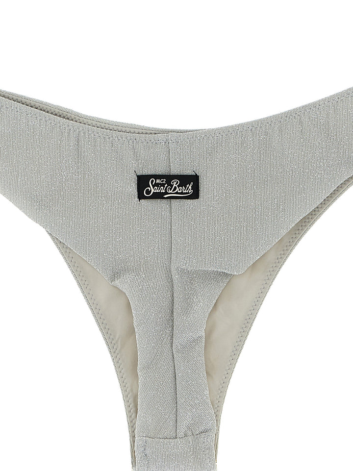 Mc2 Saint Barth Naomi Beachwear - Silver | 33428614ec55eac91ff5dd3321e97a7ff265c38b