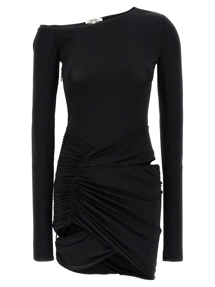 Asymmetrical Dress Dresses Black