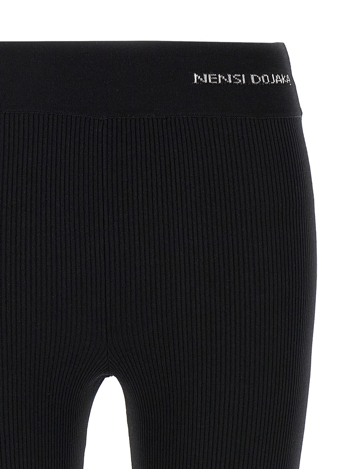 Nensi Dojaka Sadie Leggings - White/Black | 1d78529adf6728162a3b8c318ed5f9977c200521