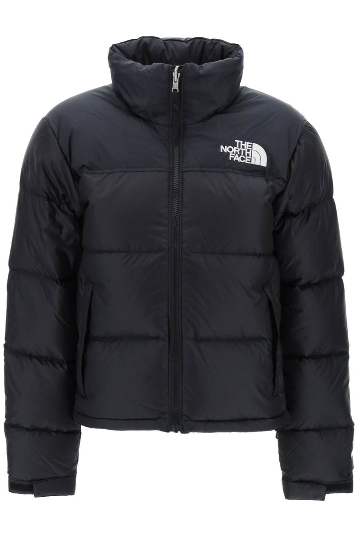 Ripstop Nylon Nuptse Cropped Down Jacket