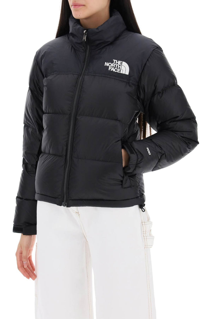 Ripstop Nylon Nuptse Cropped Down Jacket