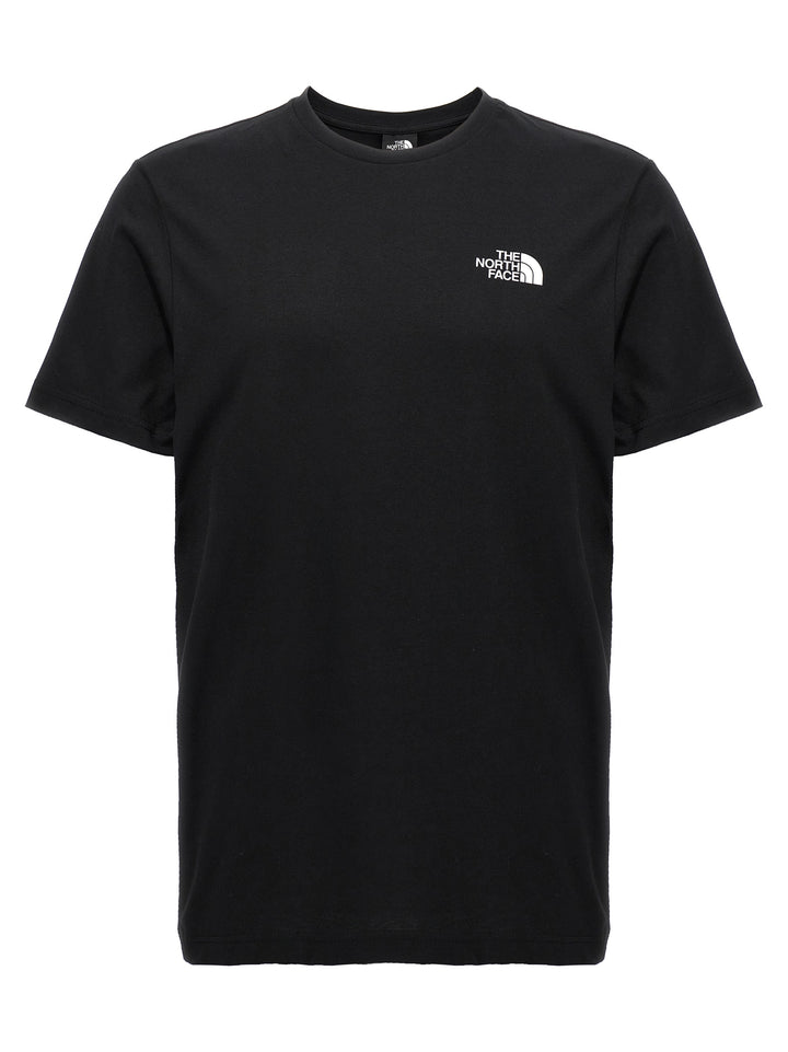 The North Face Logo T-shirt - White/Black | ce8452d5cfb1adf33c5bfc57206a78de933ca169