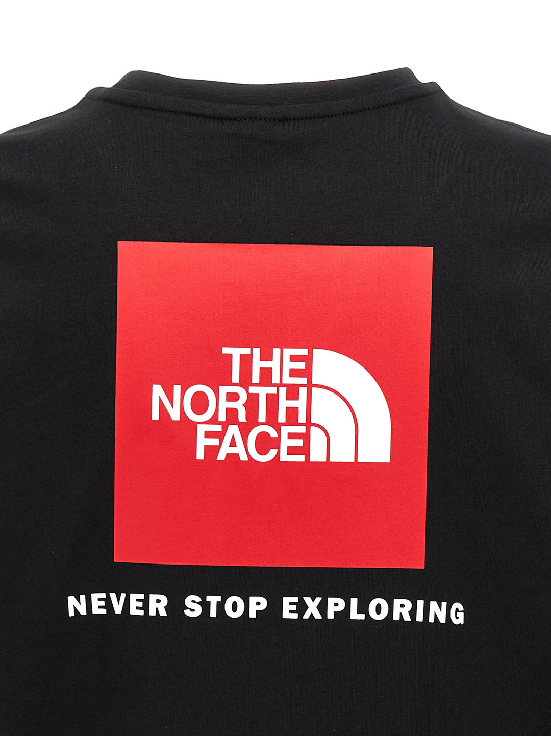 The North Face Logo T-shirt - White/Black | be2985f9ad9c1b485c32995b4ec57c3a1798c3b8