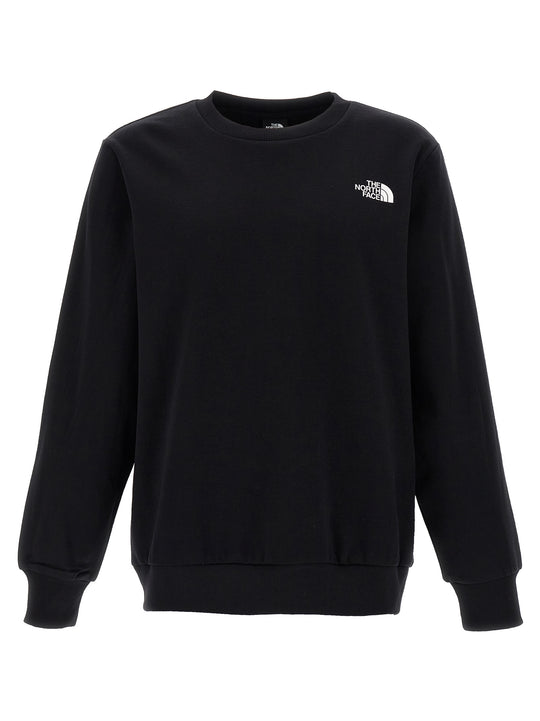 Simple Dome Crew Sweatshirt Black