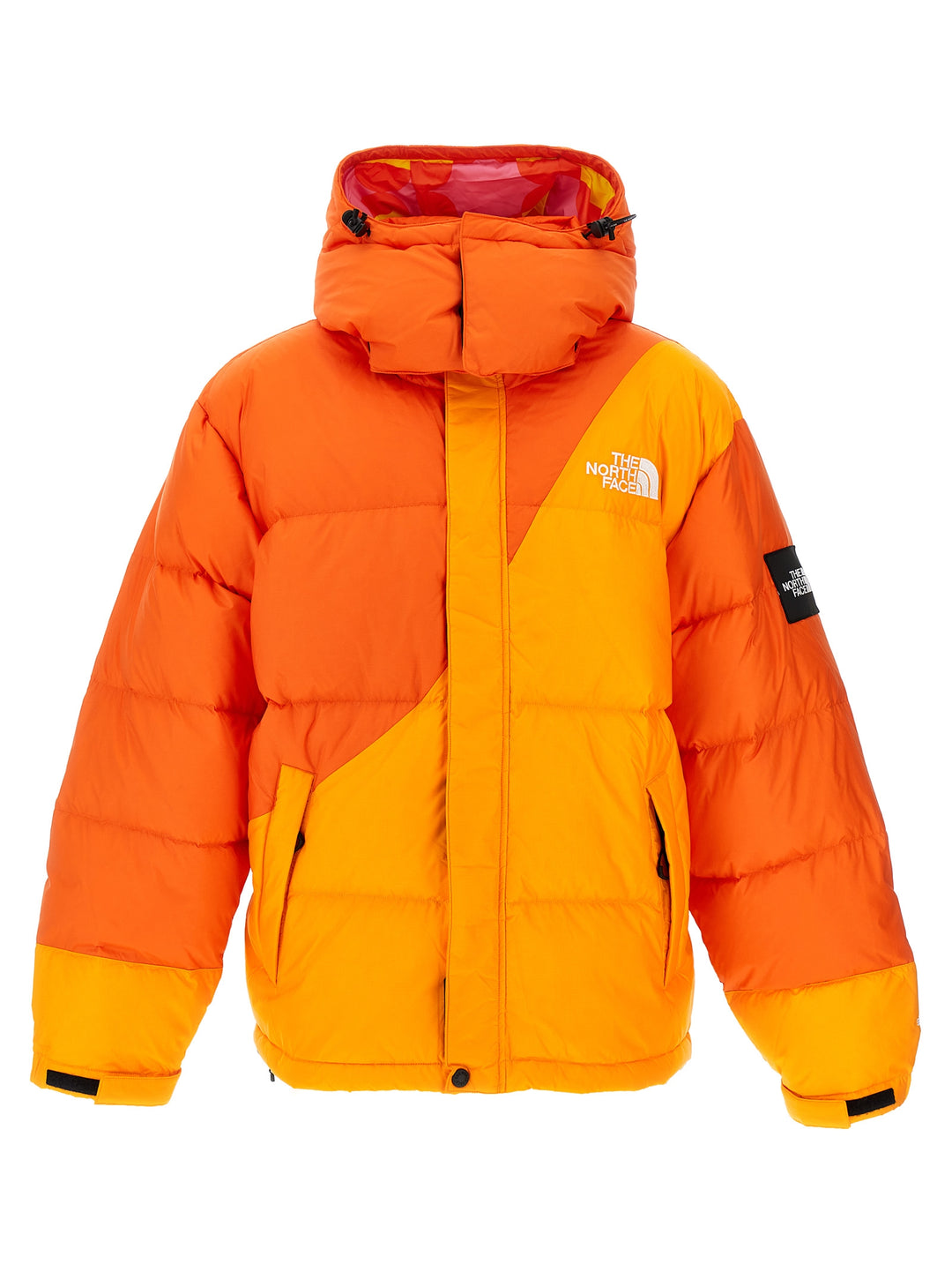 The North Face X Yinka Ilori Down Jacket Casual Jackets, Parka Orange