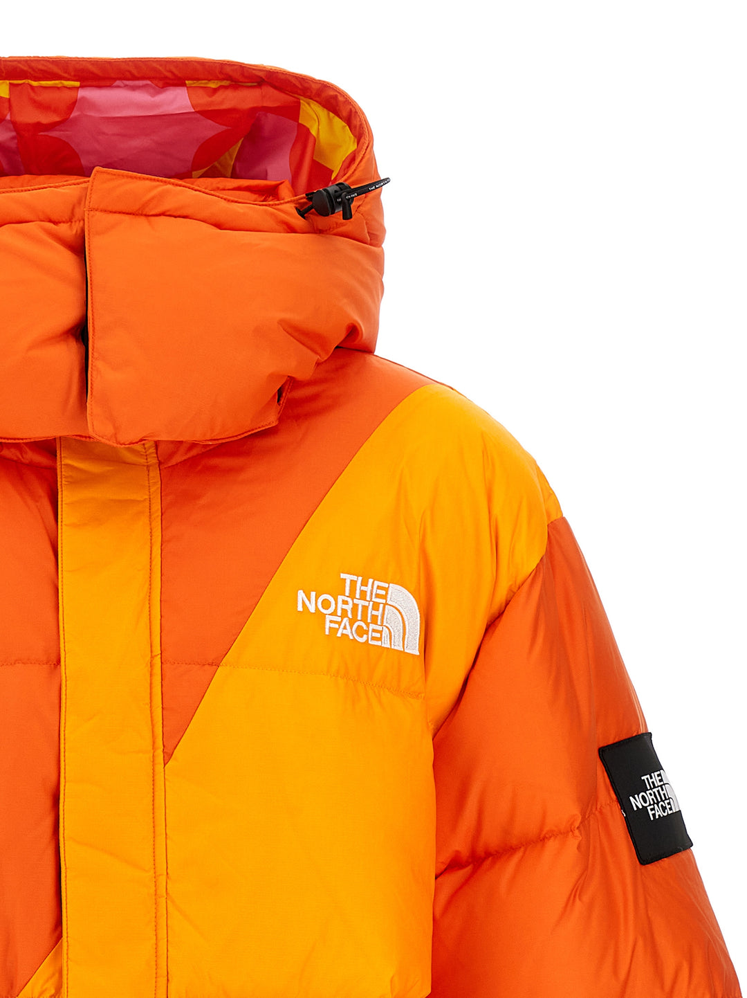 The North Face X Yinka Ilori Down Jacket Casual Jackets, Parka Orange