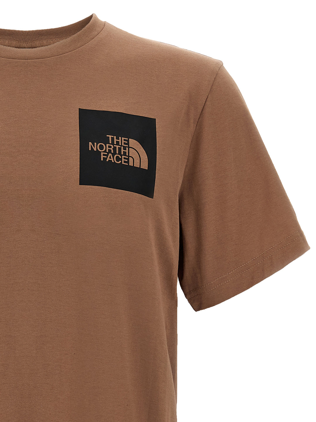 The North Face Fine T-shirt - Brown | f482d3fd49f3db037cbf7e4579580011c904568c