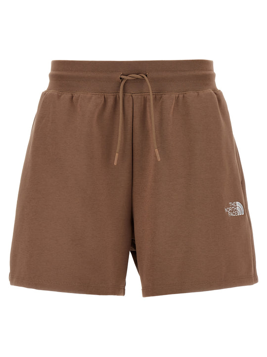 Simple Dome Bermuda And Short Brown