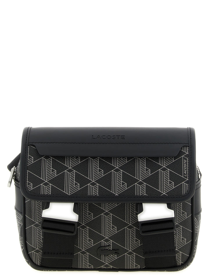 Lacoste The Blend Crossbody Bags - Black | 262a1119202f50731603cc37f76eb13d55483b4e