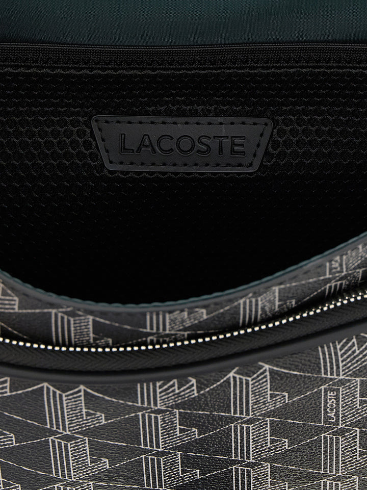 Lacoste The Blend Crossbody Bags - Black | 55f3449bf795e40b7703ca169169036dc2b11e55