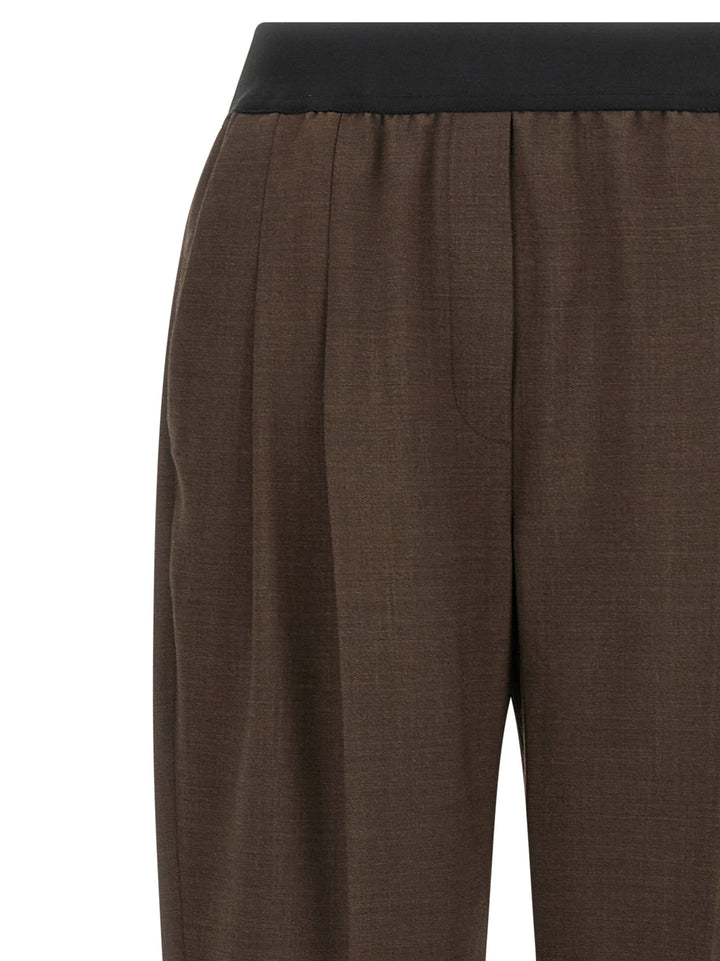 Loulou De Saison Niro Pants - Brown | a2e71527c92d8a3bd5891a584d722de4a81419ef