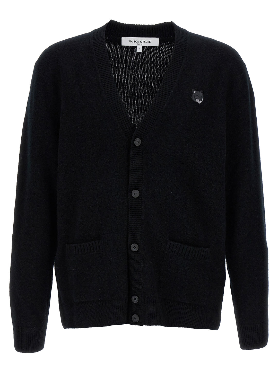 Bold Fox Head Sweater, Cardigans Black