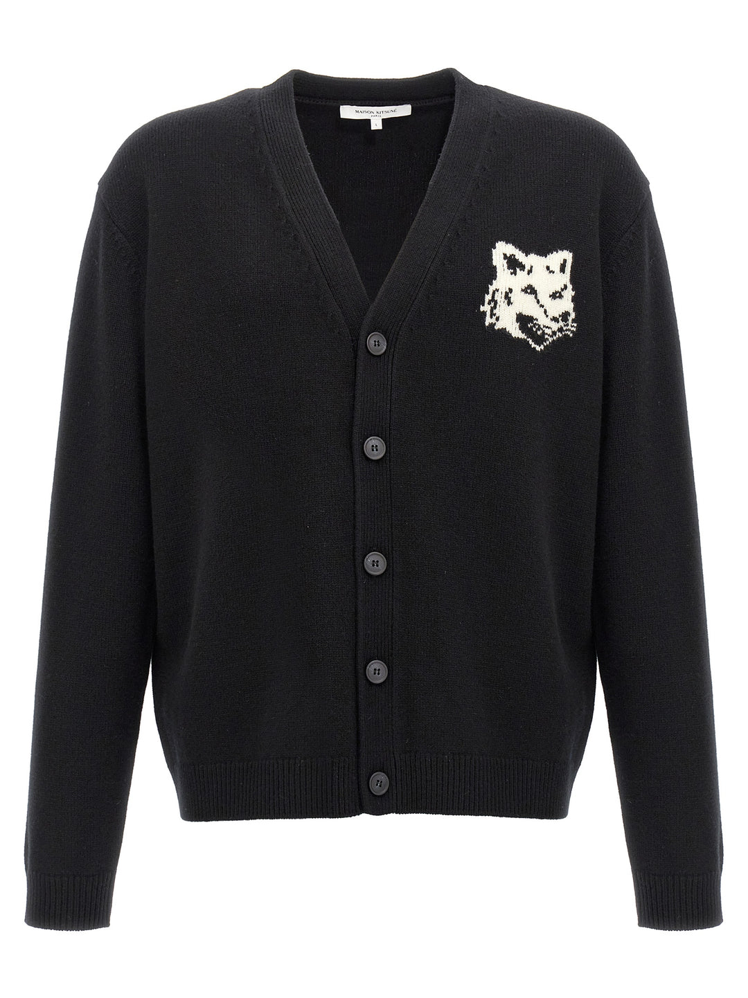 Fox Head Sweater, Cardigans Black