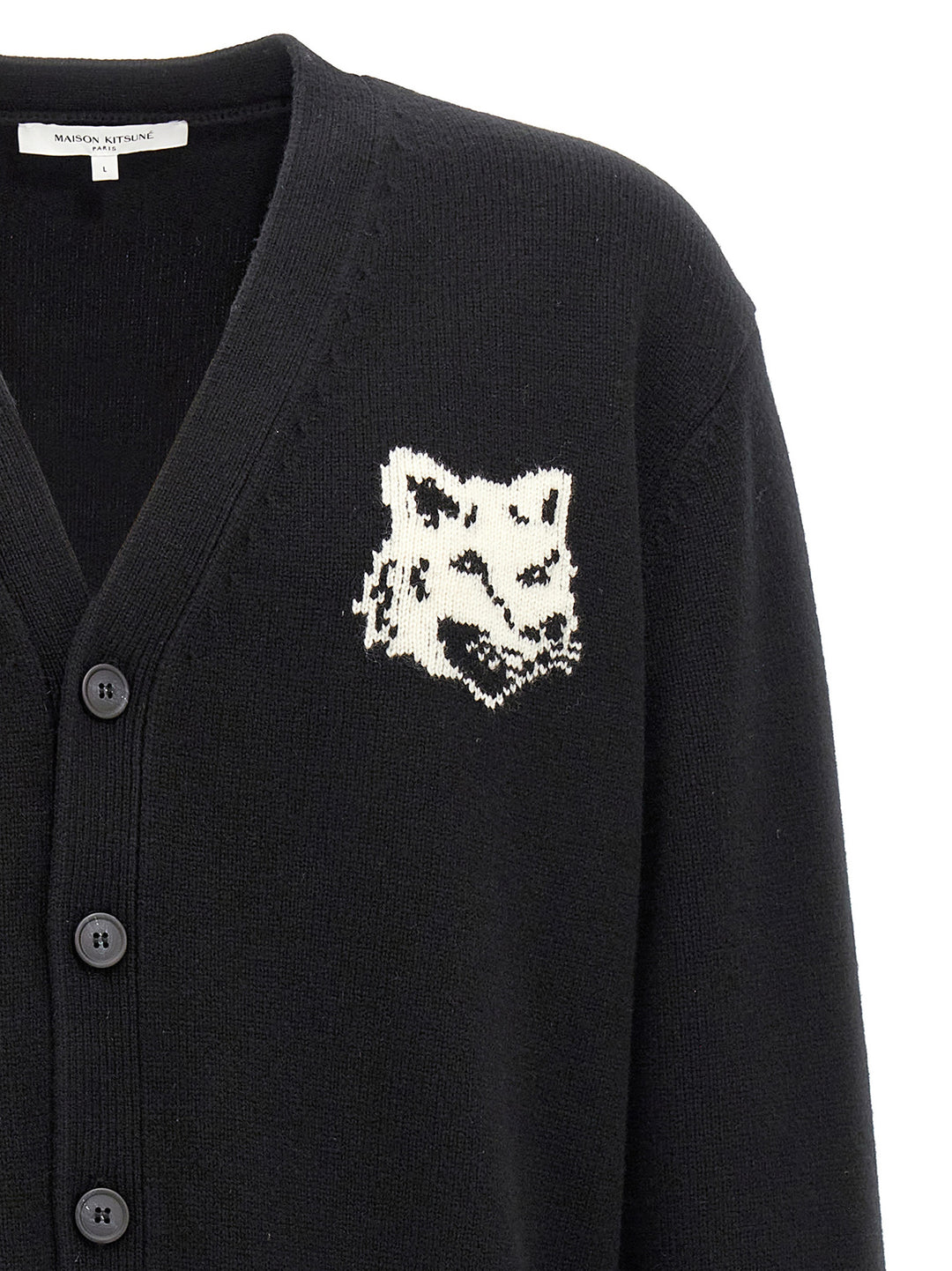 Fox Head Sweater, Cardigans Black