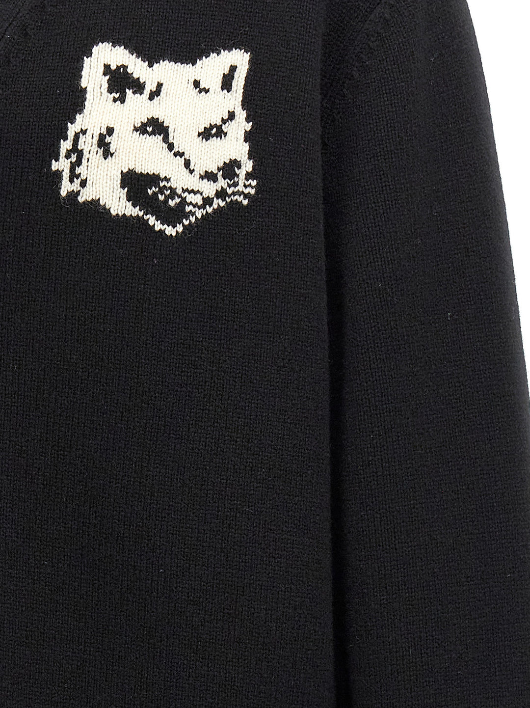 Fox Head Sweater, Cardigans Black