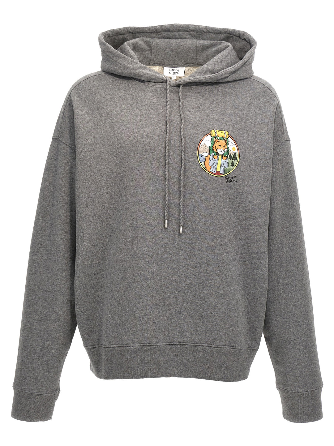 Rambling Fox Sweatshirt Gray