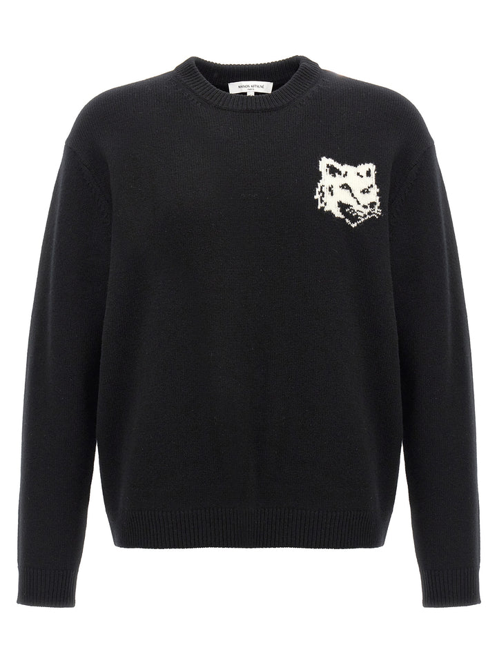 Fox Head Sweater, Cardigans Black