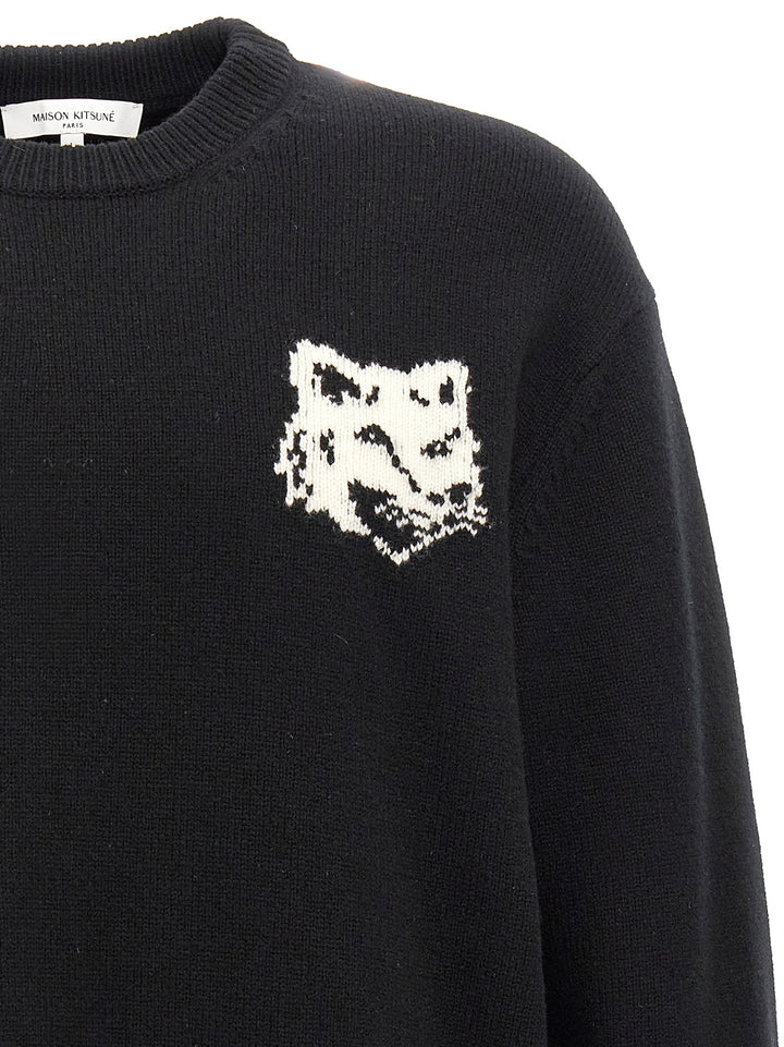 Fox Head Sweater, Cardigans Black