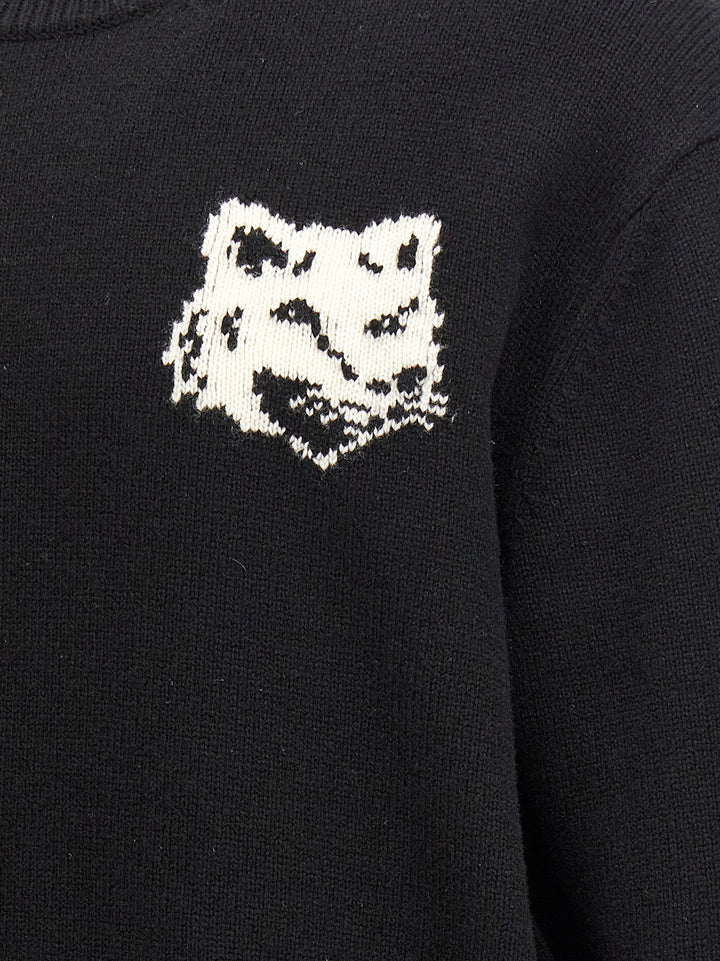 Fox Head Sweater, Cardigans Black