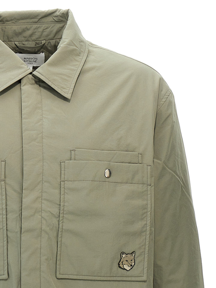 Logo Jacket Casual Jackets, Parka Green