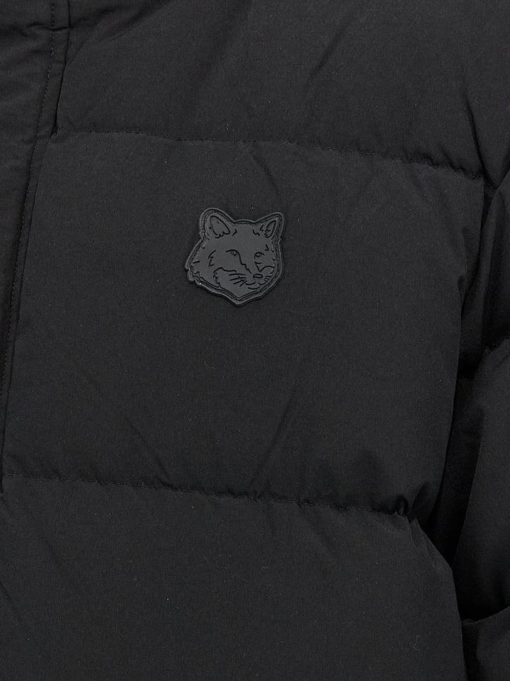 Logo Down Jacket Casual Jackets, Parka Black