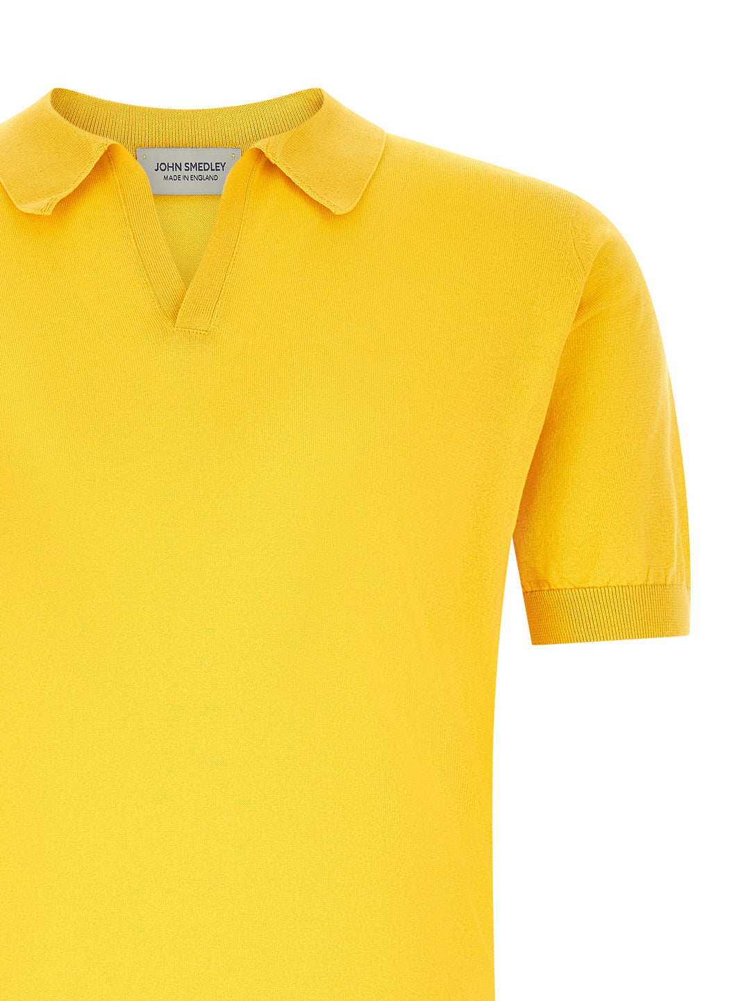 John Smedley Noah Polo - Yellow | 266edfe1150ad87910f3b84ce3461ce7f4227652